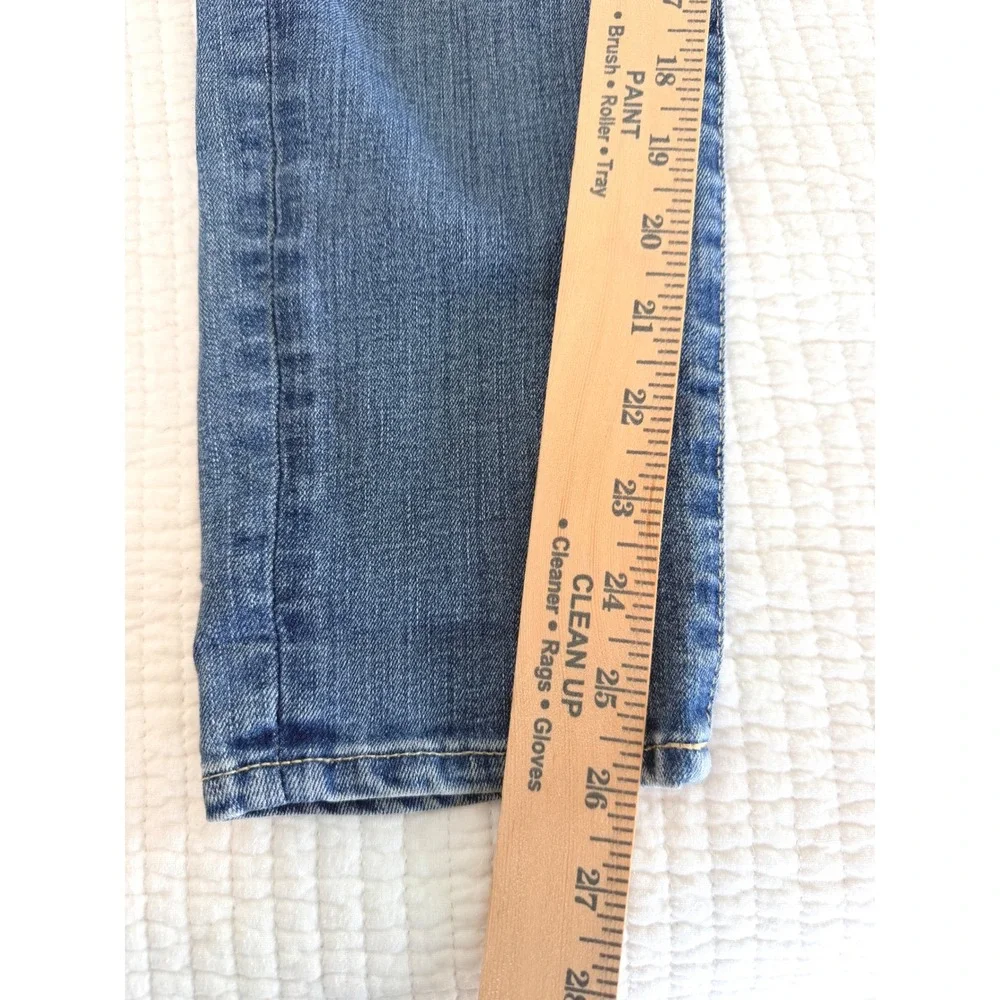 Polo Ralph Lauren Tompkins Skinny Crop Jeans Medium Wash Denim Size 31